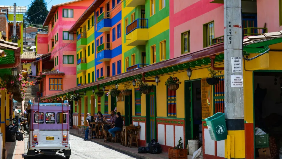 Kolumbien Individualreise: Straßen von Kolumbien.