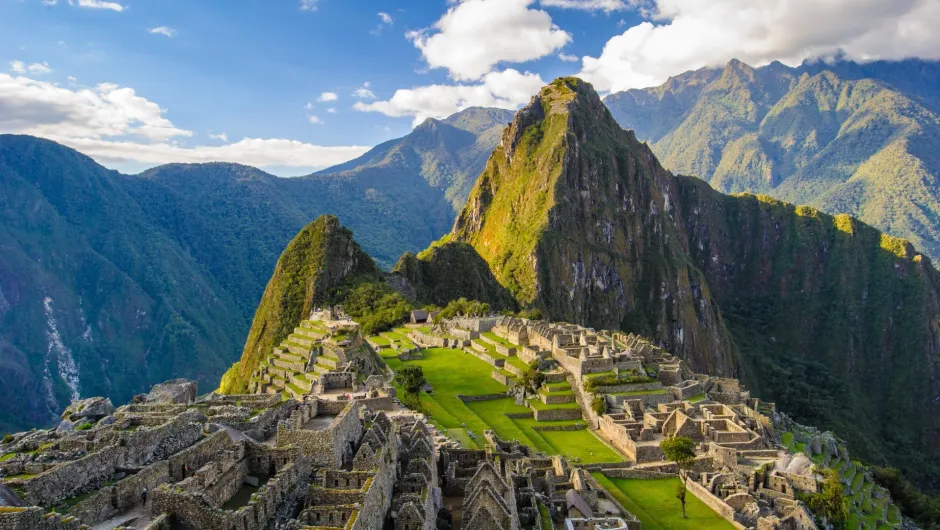 Macchu Picchu in Peru.