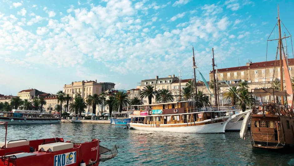 Kroatien Sehenswürdigkeiten in Split.