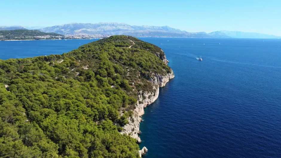 Schönsten Inseln von Kroatien.