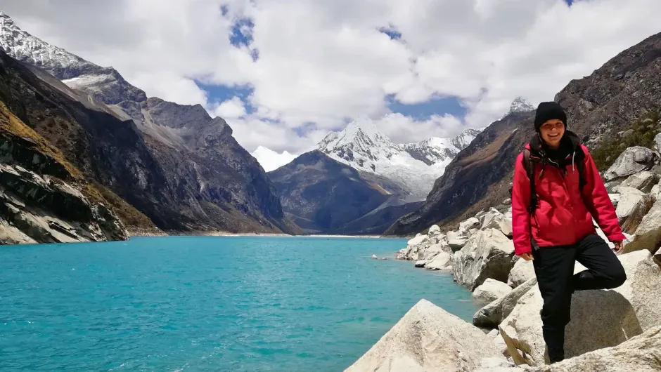 Caroline Zimmermann in Peru