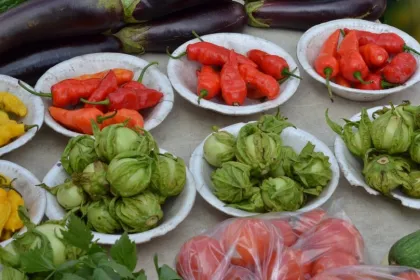 Traditionell kochen in Suriname