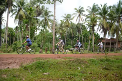 Unternehmen Sie während ihrer Kambodscha Reise eine Fahrradtour durch Battambang