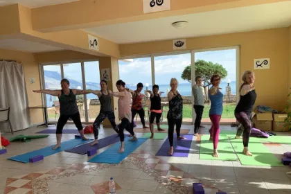 Ein Yoga Kurs auf Kreta