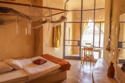 Zimmer in der Feynan Ecolodge