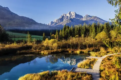 Berglandschaften bei Slowenien Reisen entdecken