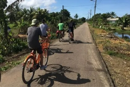 Fahrradtour in Suriname