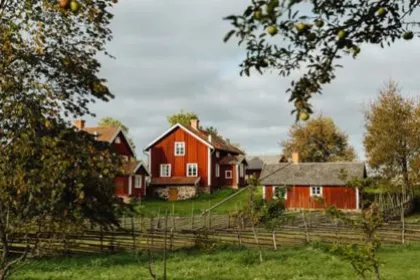 Familienurlaub auf dem Bauernhof in Schweden