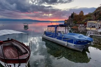 Bootexcursie Ohrid - Noord-Macedonië.