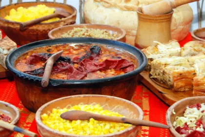 Noord-Macedonië eten.