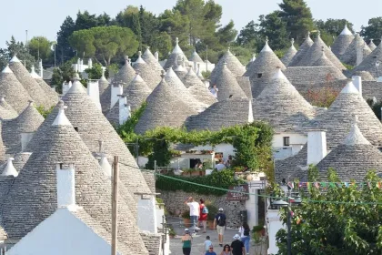 Trulli Häuser.