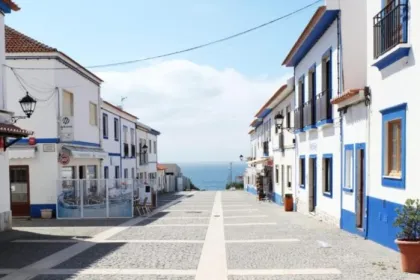Kleine Apartments in Porto Covo.