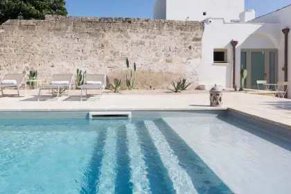 Unterkunft in Salento mit pool.