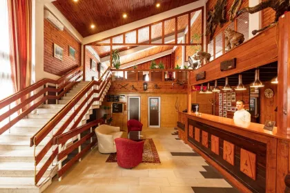 Hotel in Nordmazedonien.