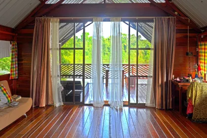 Luxushotelzimmer in Danpaati, Suriname.