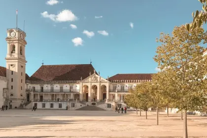 Führung durch Coimbra Universität.