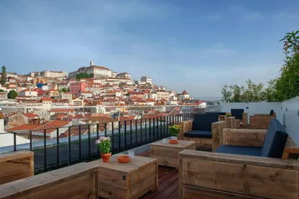 Unterkunft aussicht in Portugal.