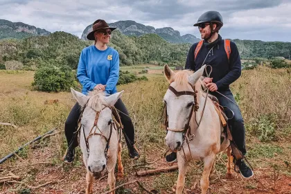 Viñales entdecken mit Pferden.