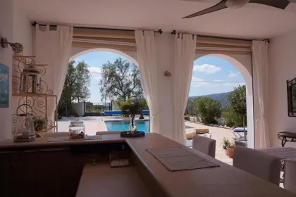 B&B mit Pool in Tarrafal.