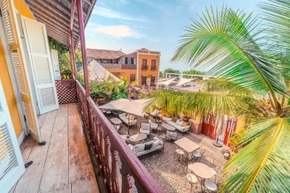 Guesthouse in Sao Filipe.