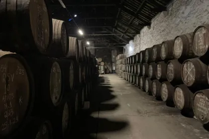 Wein produktionslager in Porte de Lima.