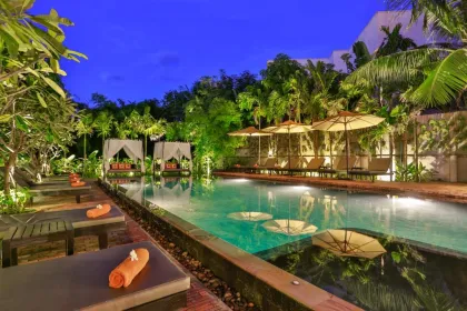 Hotel in Seam Reap mit Pool.
