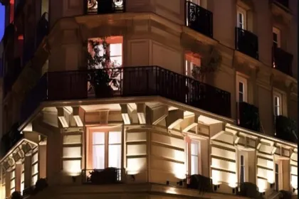 Hotel in Bukarest.