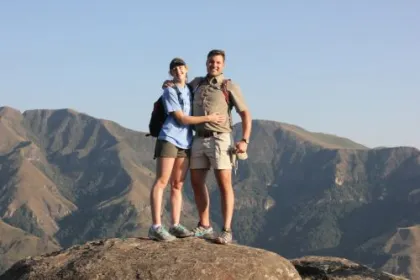 Drakensberge Südafrika.