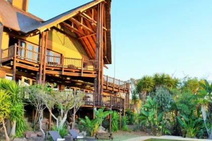 Safari Lodge in Südafrika.