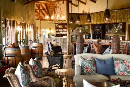 Safari Lodge in Nambiti Game Reserve.