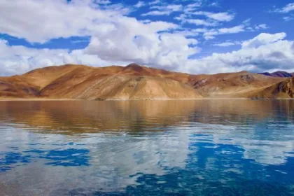 Salzsee Pangong Tso in Ladakh
