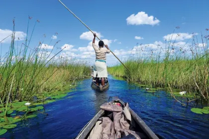 Kanutour in Kosi Bay.