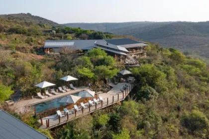 Safari Lodge in St Lucia.