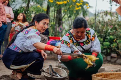 Soziale Projekte im Andenhochland.