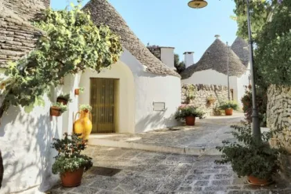 Italien Reisen: Apulien Häuser.