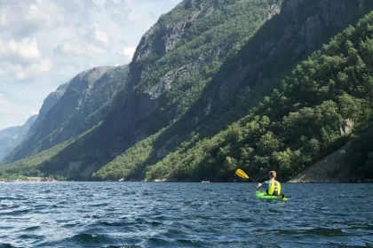 Kajaktour Norwegen.
