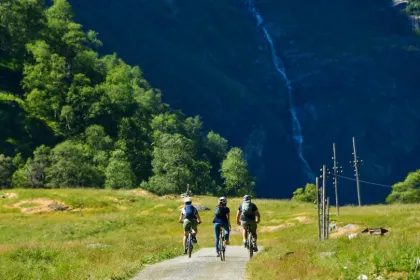 Radfahren in Norwegen.