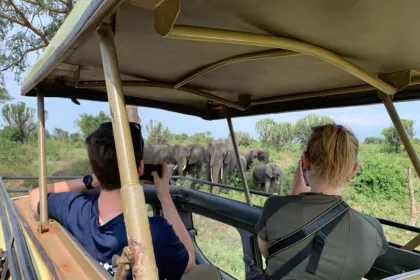 Uganda Urlaub - Safari.