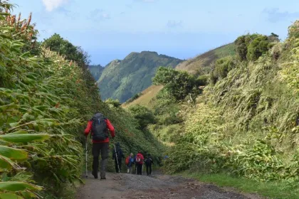 Wanderung in Ribeira Funda und Praia da Viola.