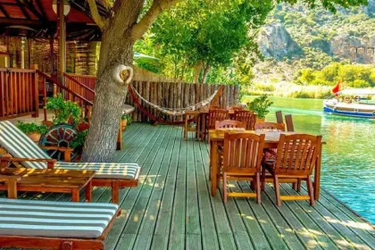 Türkei Familienreise-Pension in Dalya.