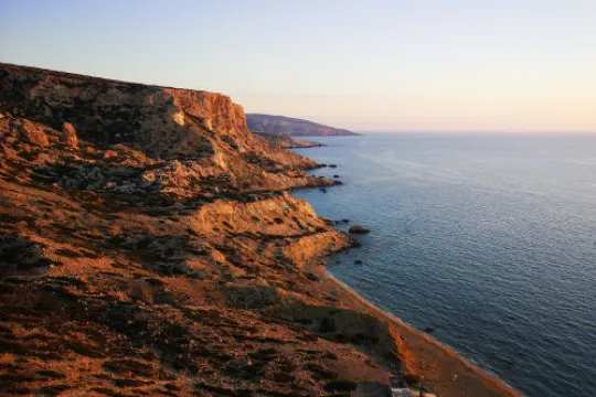 Kreta im Sonnenuntergang