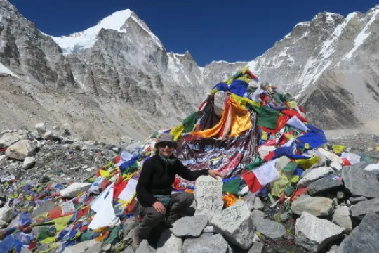 Das Mount Everest Basislager in Nepal