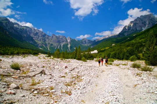 Albanie Valbona wandelen