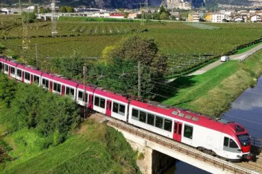 Reisearten Zugreisen in Europa.